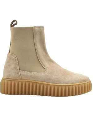 Voile Blanche Chelsea Boots - Natural