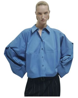 Erika Cavallini Semi Couture Shirts - Blue