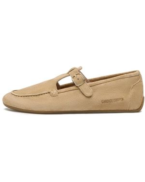 Candice Cooper Loafers - Natural