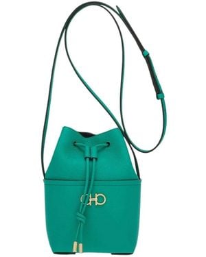 Ferragamo Bucket Bags - Verde