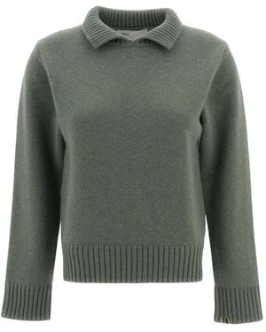 Extreme Cashmere Round-Neck Knitwear - Vert