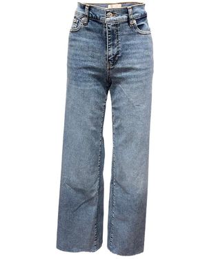 FRAME Straight Jeans - Blauw