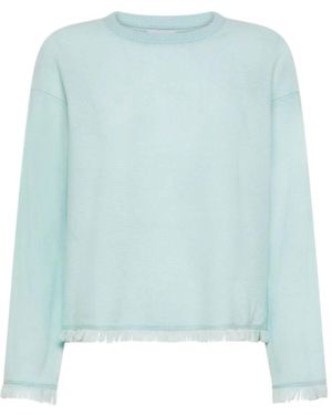 Sun 68 Round-Neck Knitwear - Azul