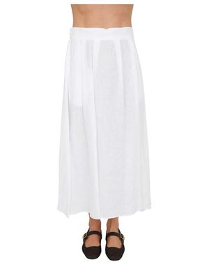 Marella Maxi Skirts - Blanco