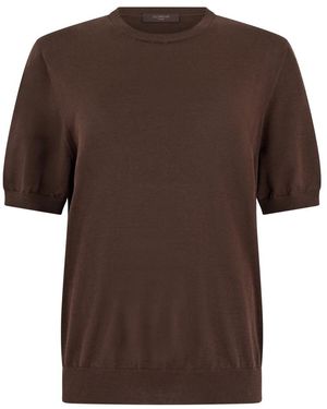 Slowear Trui Met Korte Mouwen - Bruin