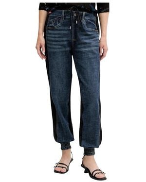 Desigual Hybrid Jogger Jeans - Blau