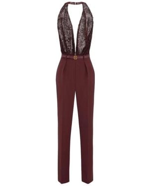 Elisabetta Franchi Jumpsuits - Purple