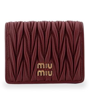Miu Miu Wallets & Cardholders - Red