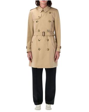 Burberry Zeitloser Honig Trenchcoat - Natur