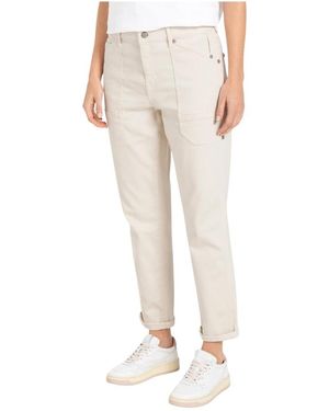 M·a·c Cropped Jeans - Neutro