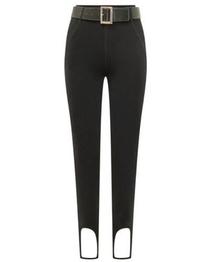 Self-Portrait Leggings - Negro