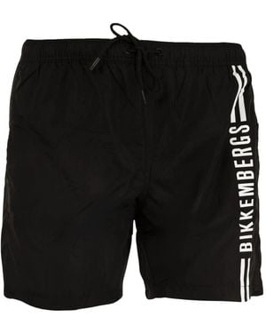 Bikkembergs Herren Schwarze Boxer Badebekleidung Sommerstil