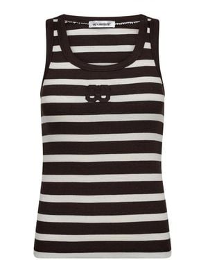 co'couture Sleeveless Tops - Black