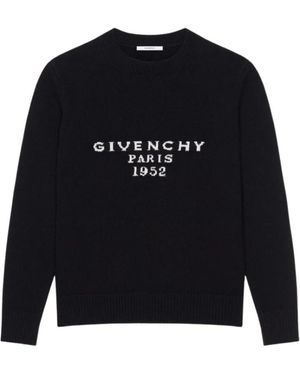 Givenchy Round-Neck Knitwear - Azul