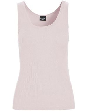 Bitte Kai Rand Rib tank top pale - Pink
