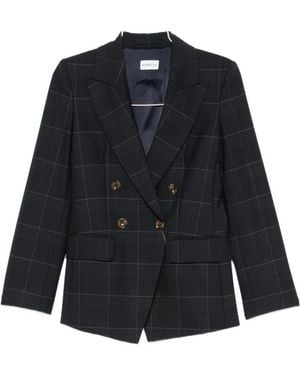 Marella Jassen ,Blauw ,Blazers - Zwart