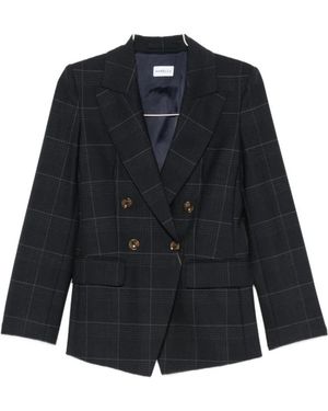 Marella Jassen ,Blauw ,Blazers - Zwart