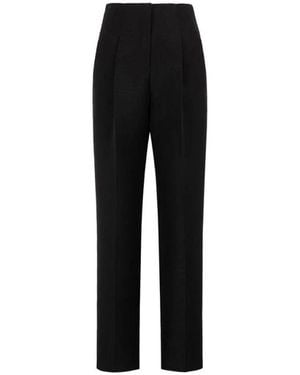 Roberto Cavalli Straight Trousers - Black