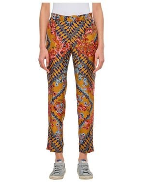 Alberto Biani Slim-Fit Pants - Orange