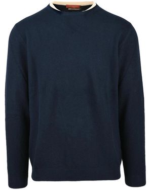 Daniele Fiesoli Round-Neck Knitwear - Blue