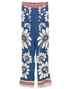 FARM Rio Straight Trousers - Blu