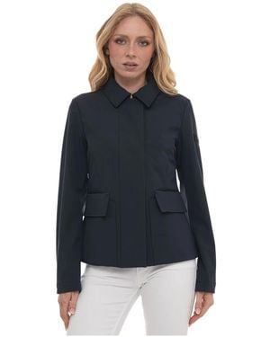 Peuterey Xila Srt Short Harrington Jacket - Blauw