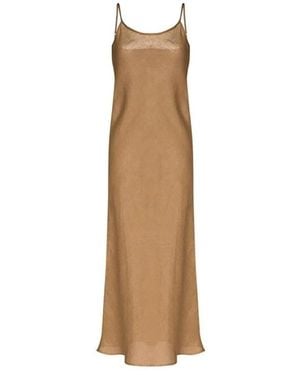 Baserange Midi Dresses - Natural