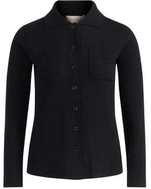 Max Mara Overhemden ,Zwart ,Wol Mmldetto Cardigan