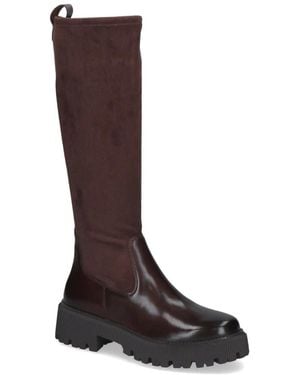 Caprice Schoenen ,Bruin ,Leer Dilara Hoge Laarzen