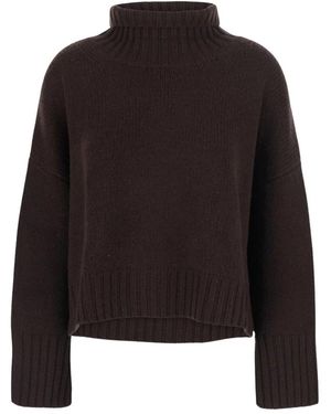Soft Goat Cashmere Knitwear - Noir
