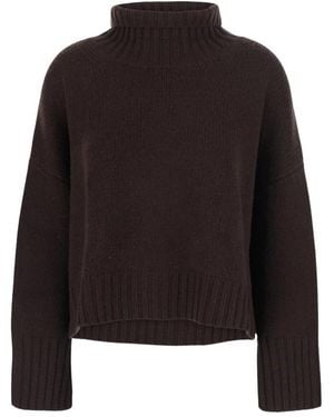 Soft Goat Turtlenecks - Noir