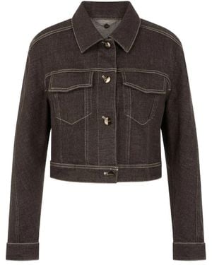 Marc Cain Denim Jackets - Noir