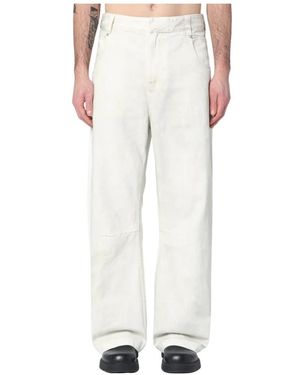 Entire studios Straight Jeans - White