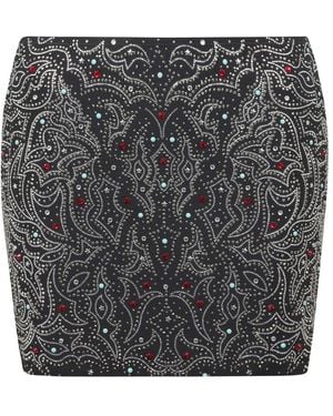 VENUJA Short Skirts - Negro