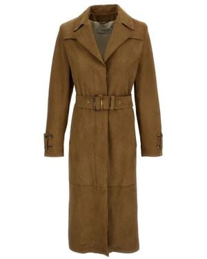 Golden Goose Trench Coats - Verde