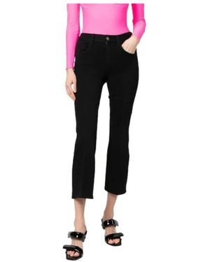 Liu Jo Cropped Jeans - Black