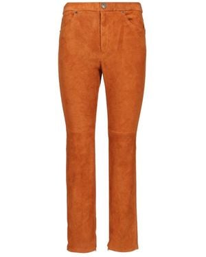 Isabel Marant Slim-Fit Trousers - Orange