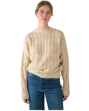 Ottod'Ame Rondgebreide Kleding - Naturel