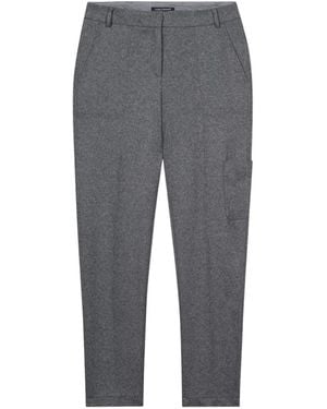 Luisa Cerano Cropped Trousers - Grey