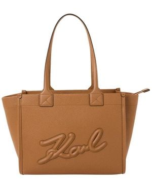 Karl Lagerfeld Shoulder Bags - Marrone