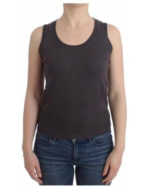 John Galliano Sleeveless Tops - Black