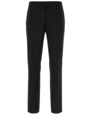 Versace Slim-Fit Trousers - Black
