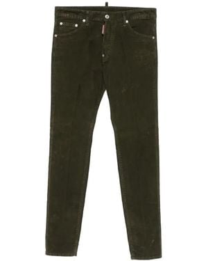 DSquared² Slim-Fit Trousers - Verde