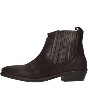 Hundred 100 Cowboy & Biker Boots - Brown