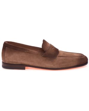 Santoni Loafers - Brown