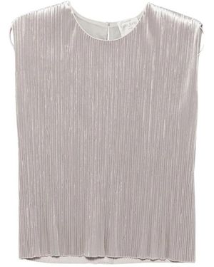 forte_forte Sleeveless Tops - Grey