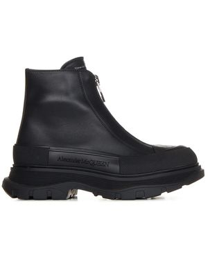 McQueen Ankle Boots - Black