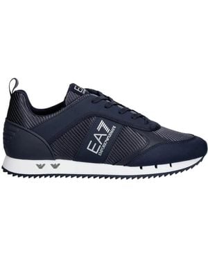 EA7 Carbon Mesh Trainers - Blau