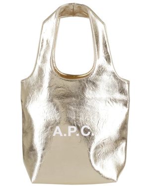 A.P.C. Tote Bags - Blanco