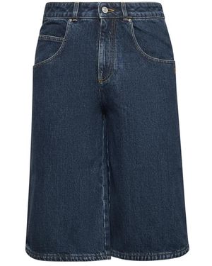Givenchy Straight Leg Jeans Met Logo Knoop - Blauw